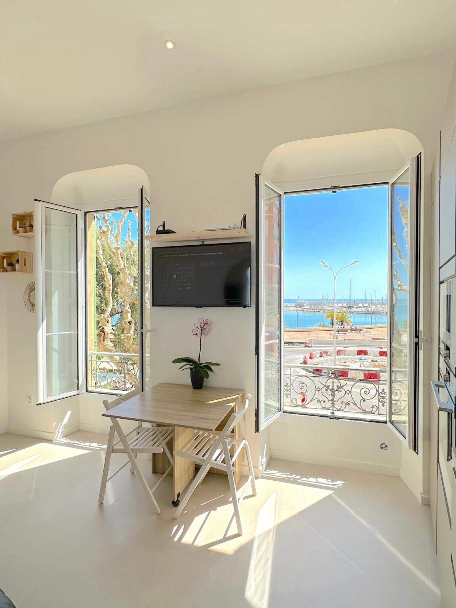 Menton # Monaco - F1 Gp - 4 Persons - Sea View - New - Parking - Clim - Premium - Beach And Sun Luaran gambar