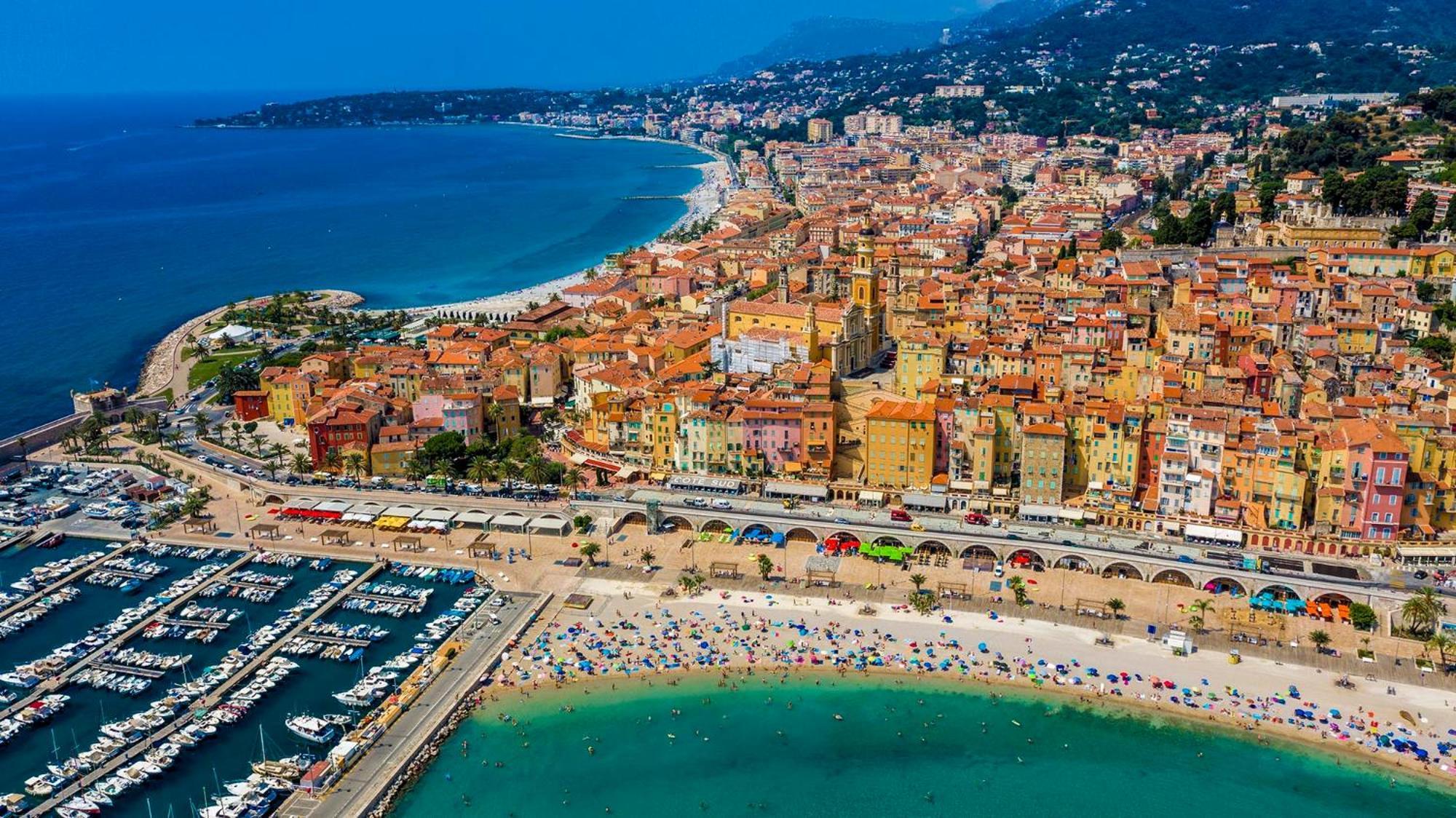 Menton # Monaco - F1 Gp - 4 Persons - Sea View - New - Parking - Clim - Premium - Beach And Sun Luaran gambar