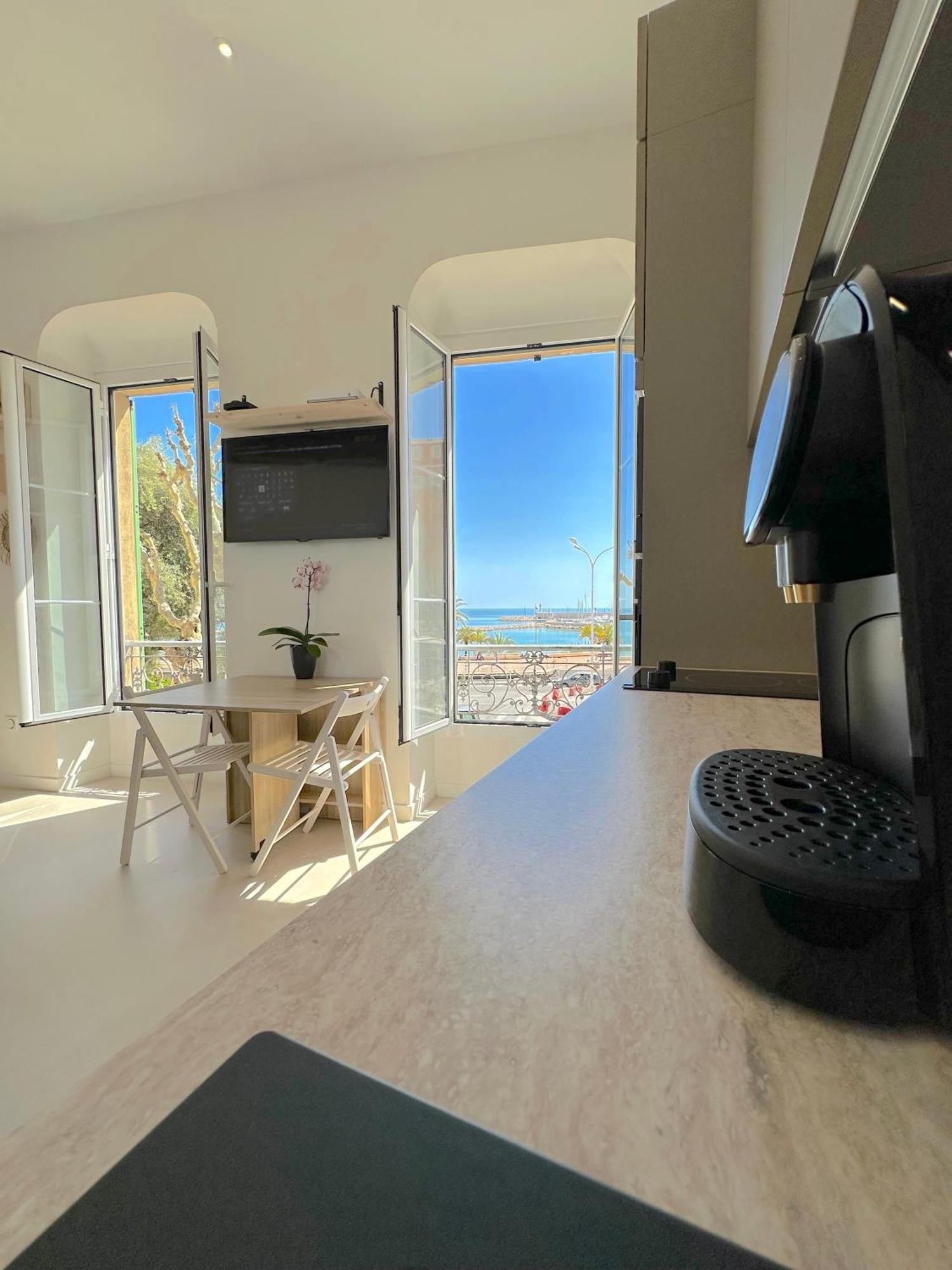 Menton # Monaco - F1 Gp - 4 Persons - Sea View - New - Parking - Clim - Premium - Beach And Sun Luaran gambar