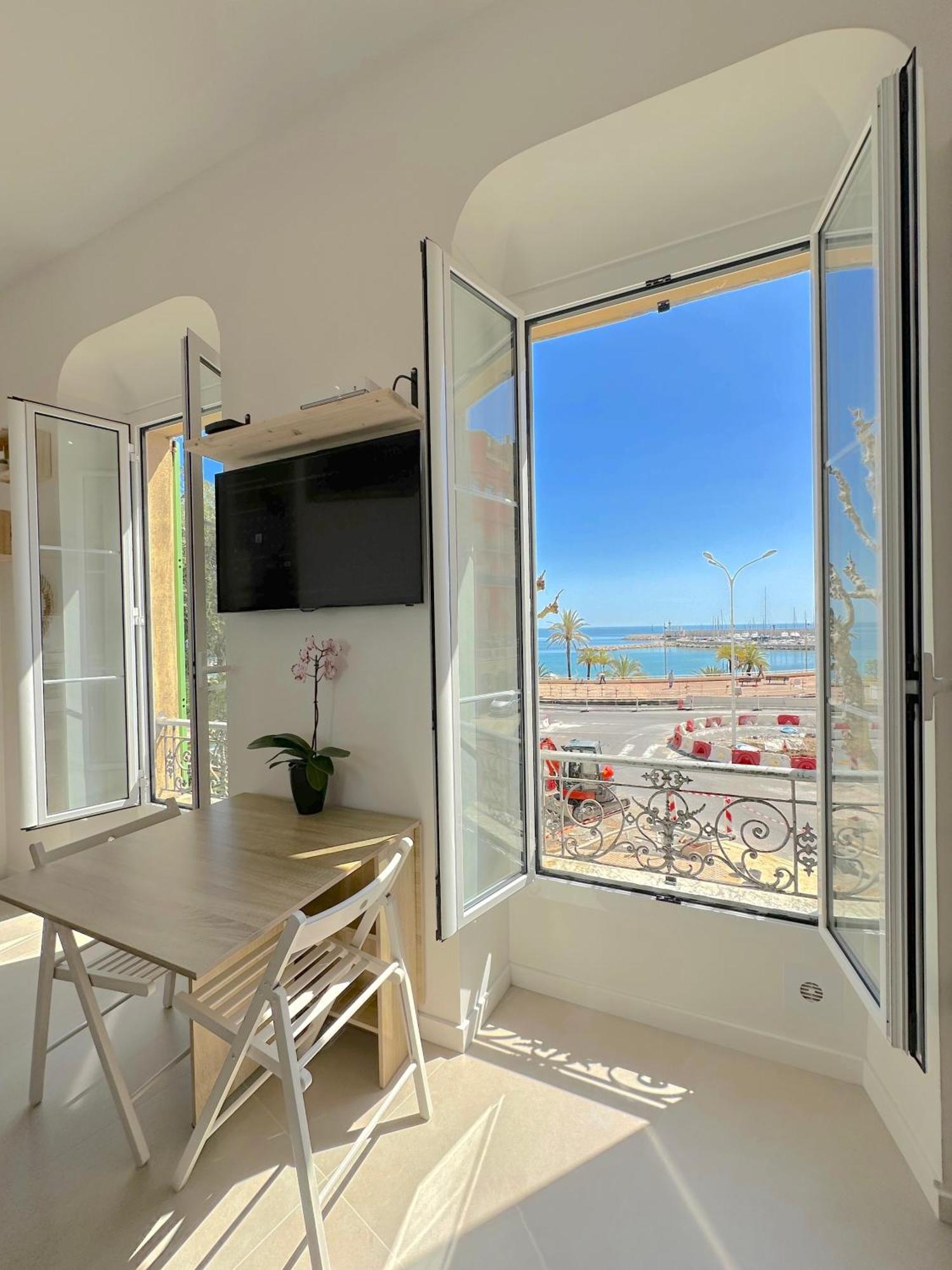 Menton # Monaco - F1 Gp - 4 Persons - Sea View - New - Parking - Clim - Premium - Beach And Sun Luaran gambar
