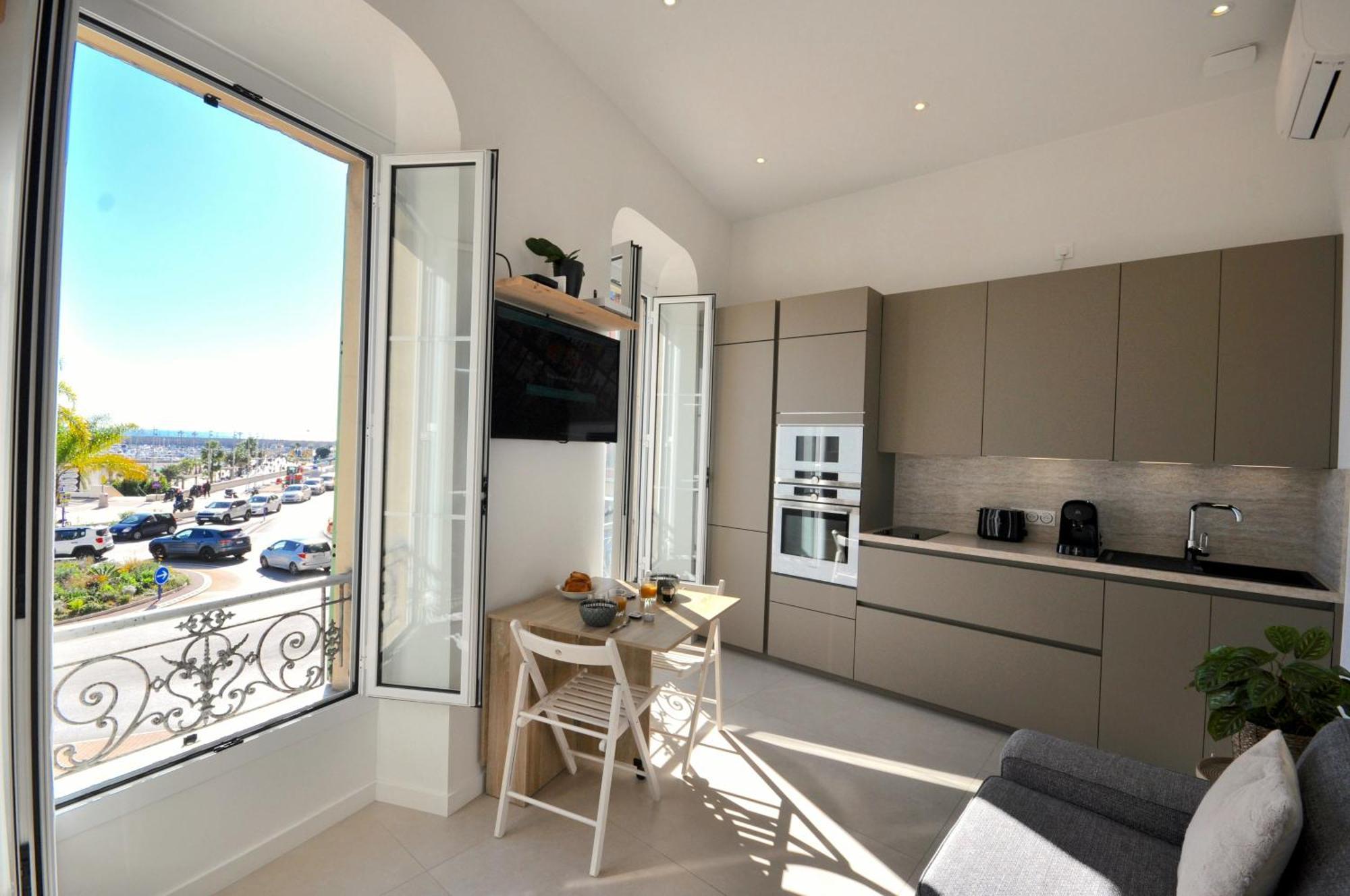 Menton # Monaco - F1 Gp - 4 Persons - Sea View - New - Parking - Clim - Premium - Beach And Sun Luaran gambar